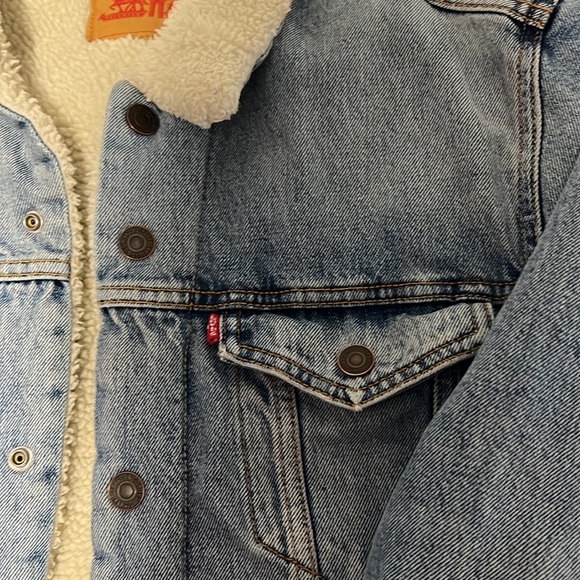 LEVIS SHERPA LINED JACKET - Picture 12 of 14